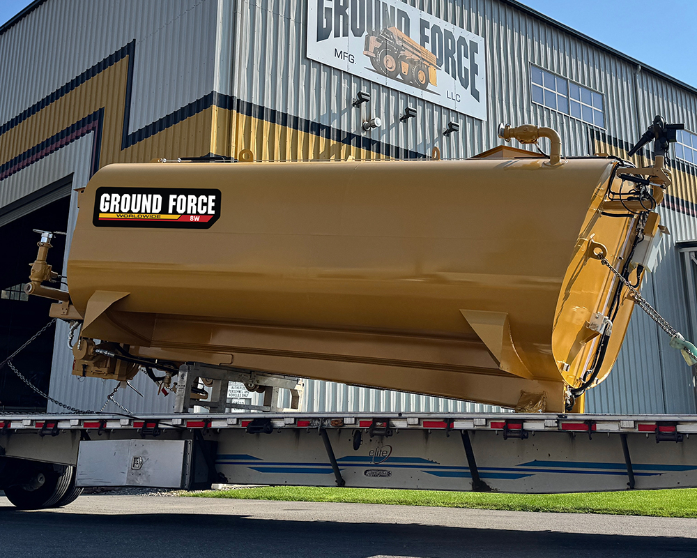 8,000 gallon water tank kit for Komatsu HM300
